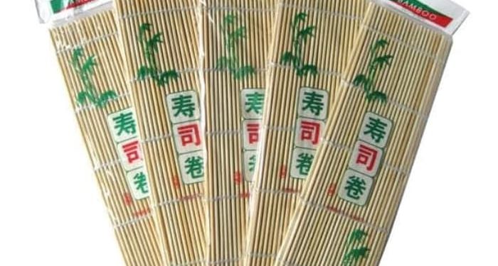 Jual Penggulung Sushi Tikar Bambu Praktis